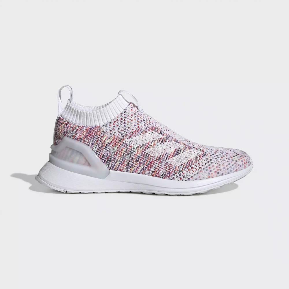 Adidas RapidaRun Laceless Tenis Para Correr Blancos Para Niña (MX-68433)